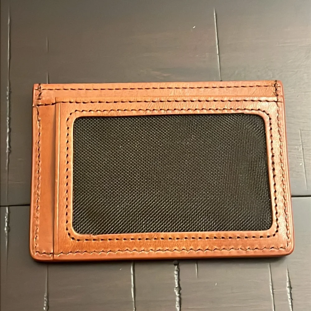 Will Leather Goods Card Case Wallet new Whisky